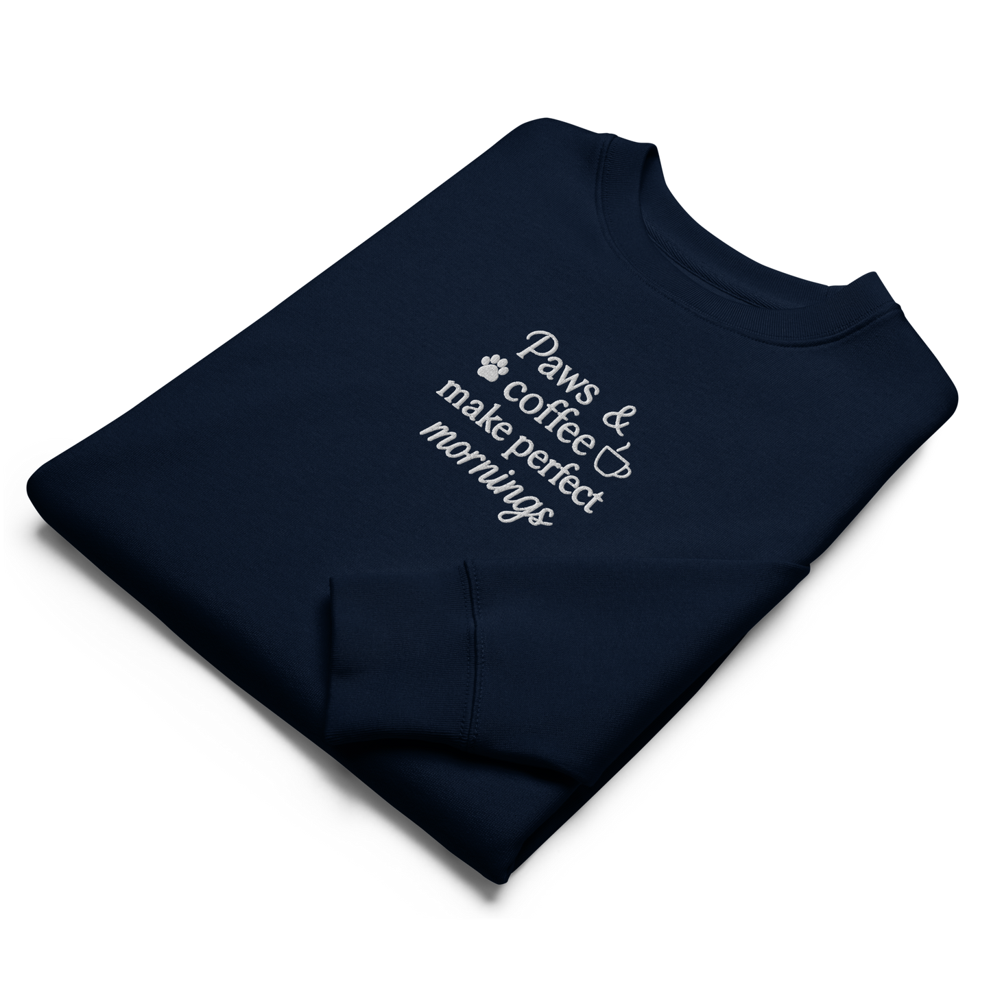 Bio-Pullover "Paws & Coffee"