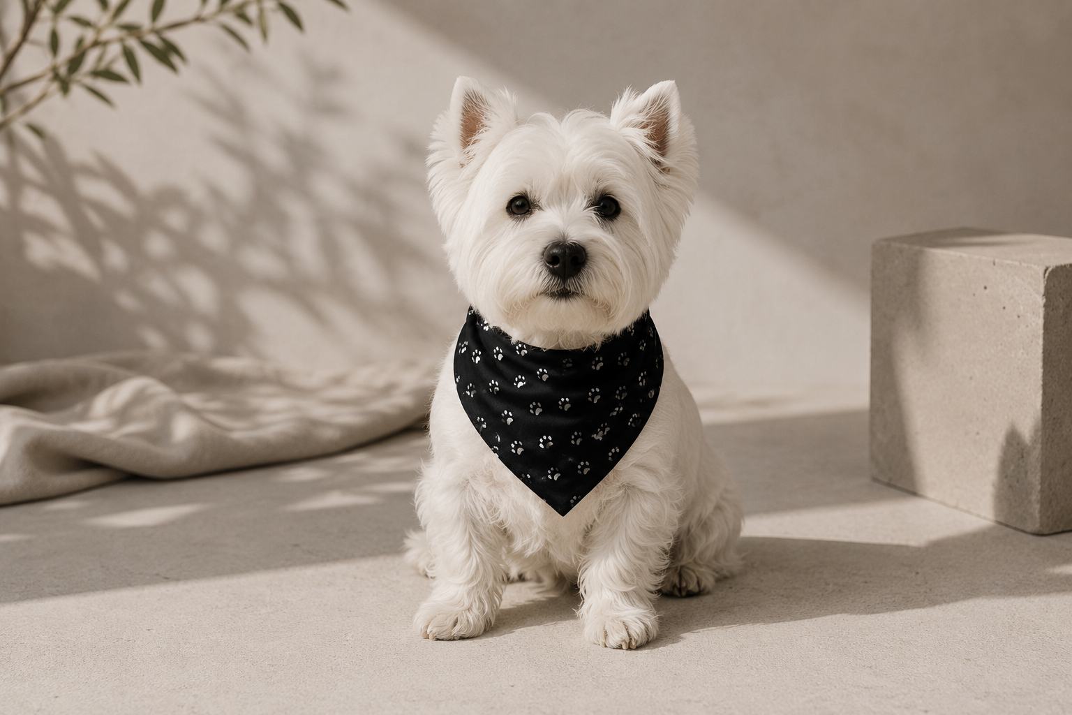 Bandana Paw Dark Collection