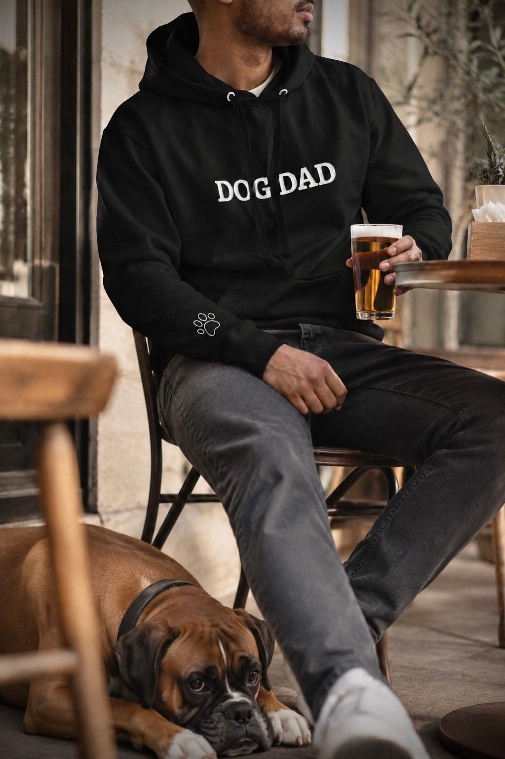 Kapuzenpullover "DOG DAD"