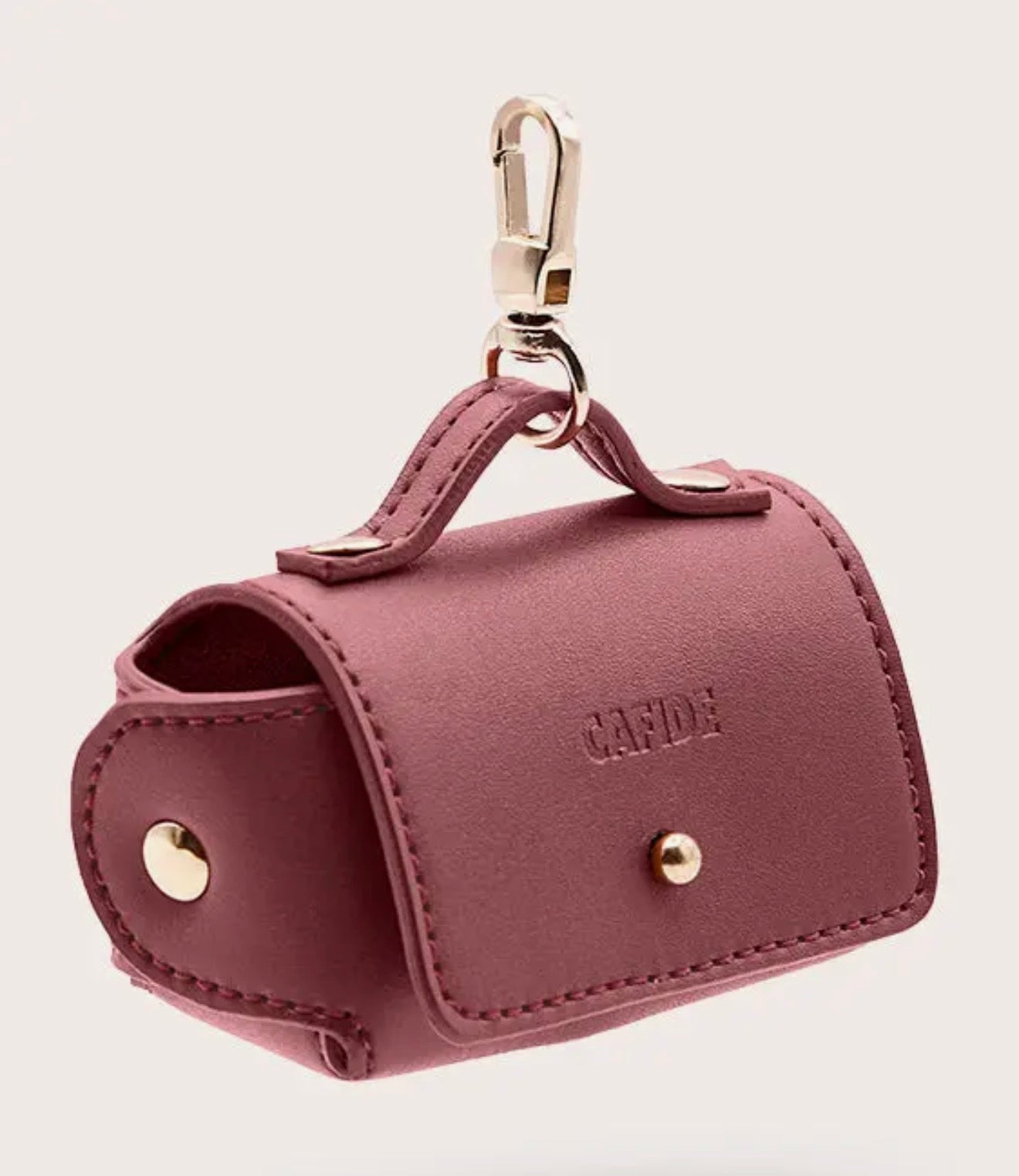Vegane Leder Tragetasche Bordeaux | CAFIDE