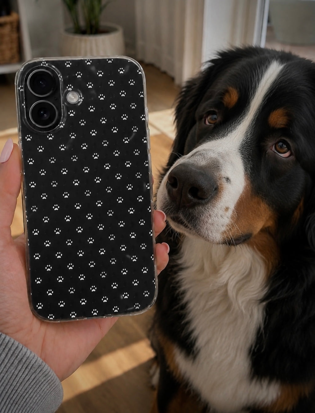 Tough Case für iPhone® Paw Dark Collection