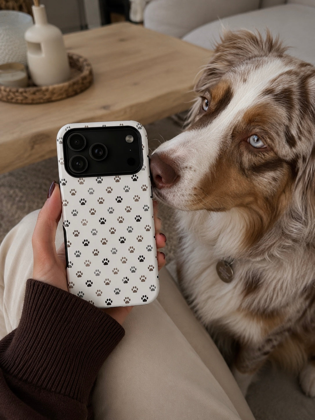 Tough Case for iPhone® Paw Light Collection