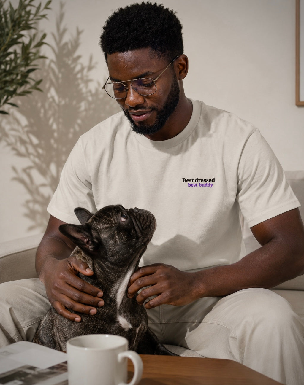 Klassisches T-Shirt "Best buddy"