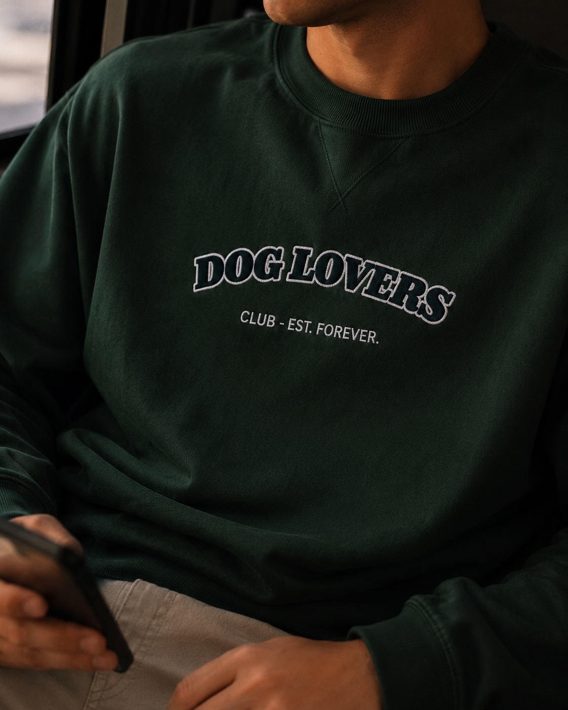 Sweatshirt "DOG LOVERS CLUB"