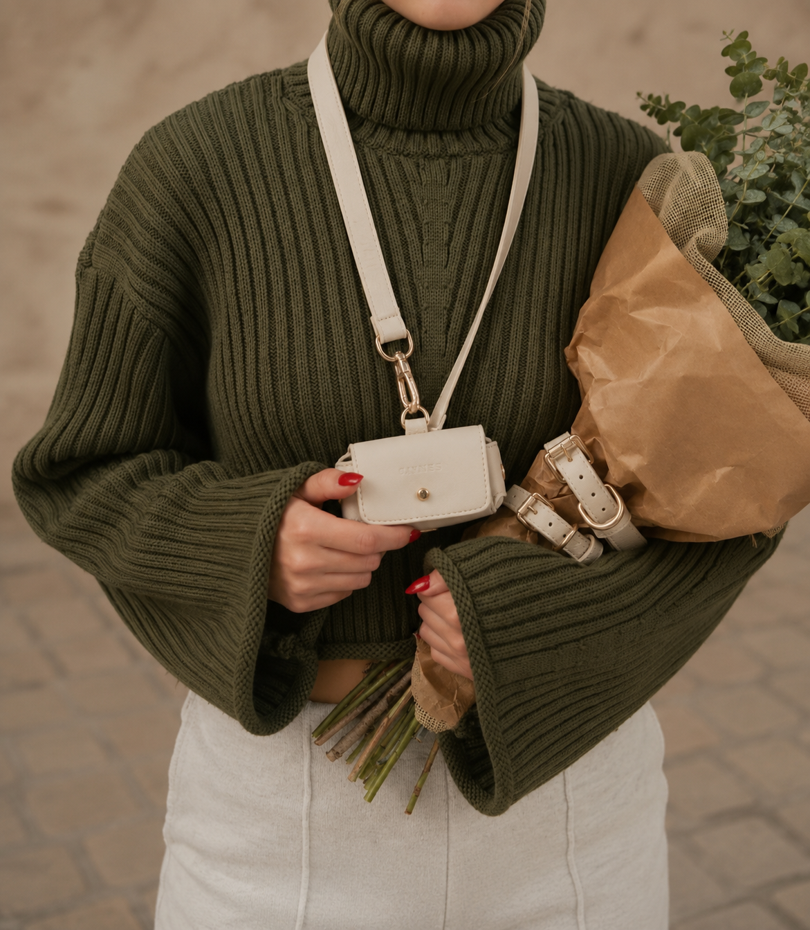 Vegane Leder Tragetasche | CAFIDE