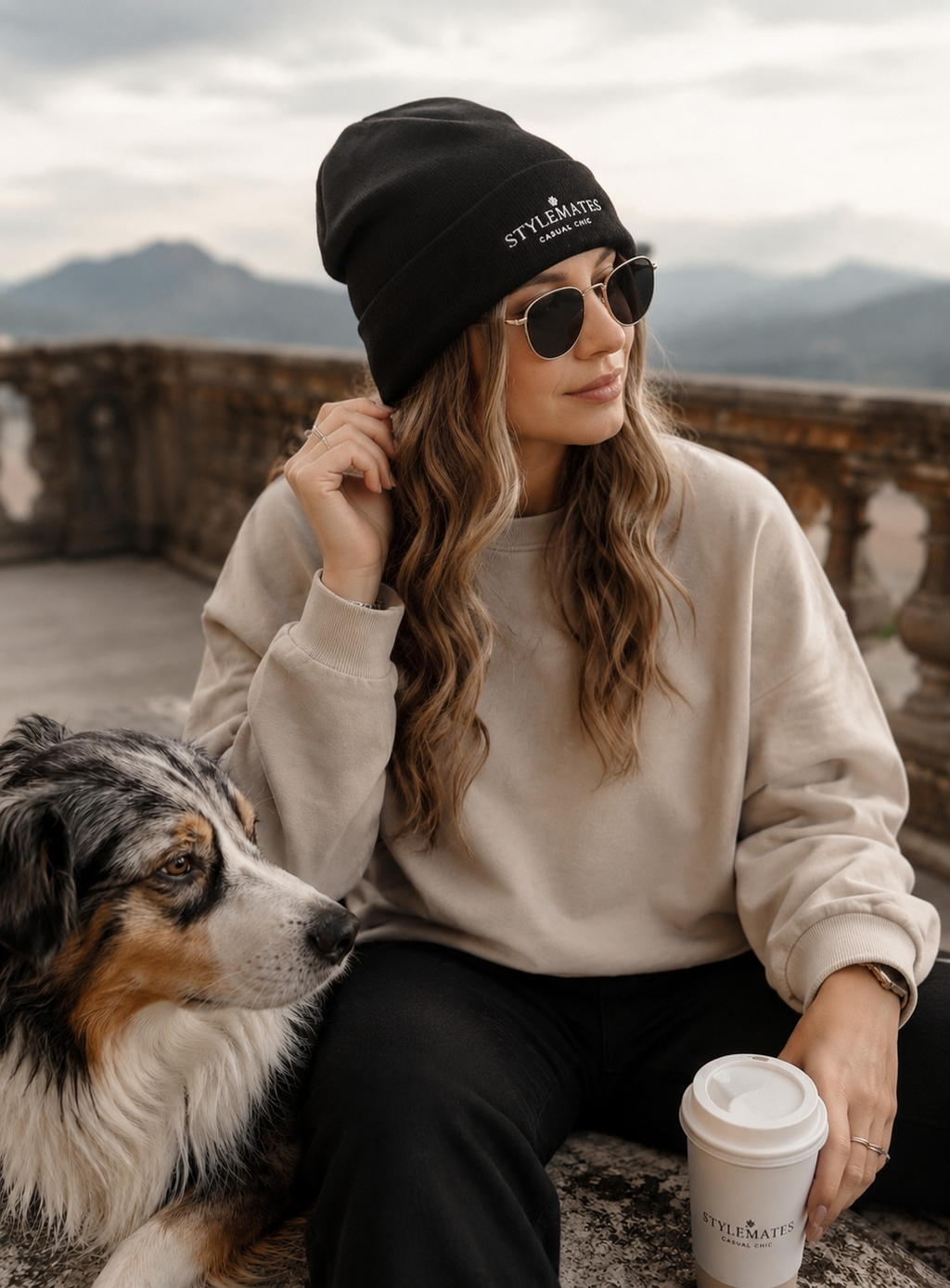 Stylemates® Knit Beanie – „Logo Classic“