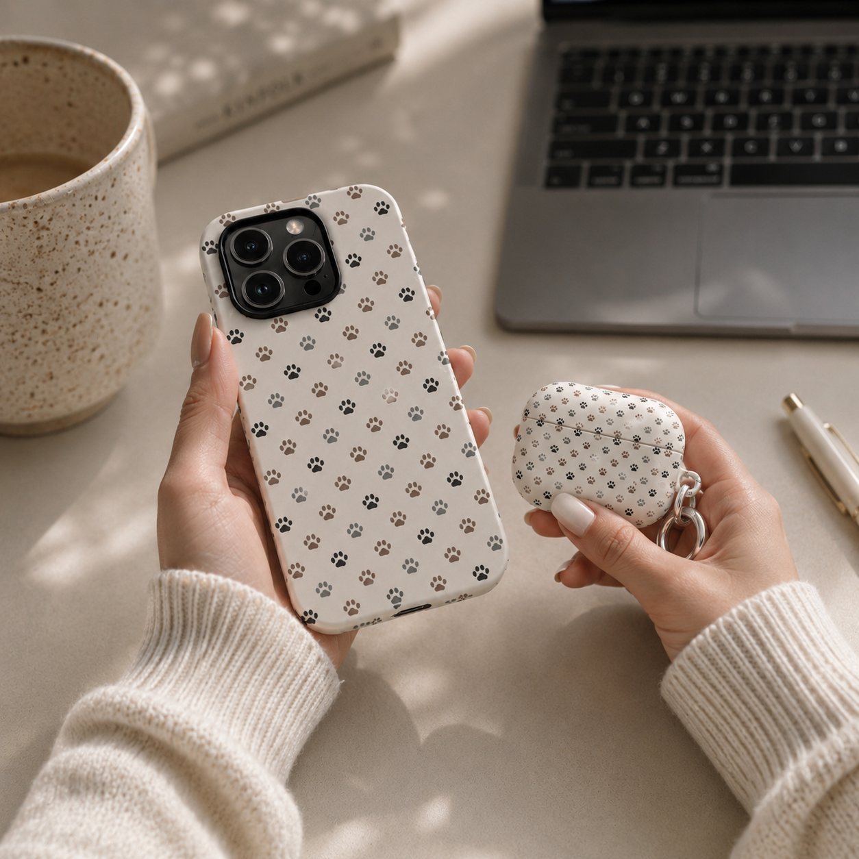 Case for AirPods® Paw Light Collection