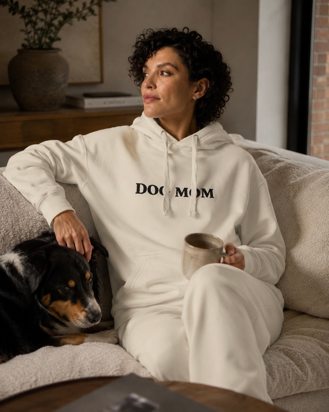Hoodie "Dog Mom"