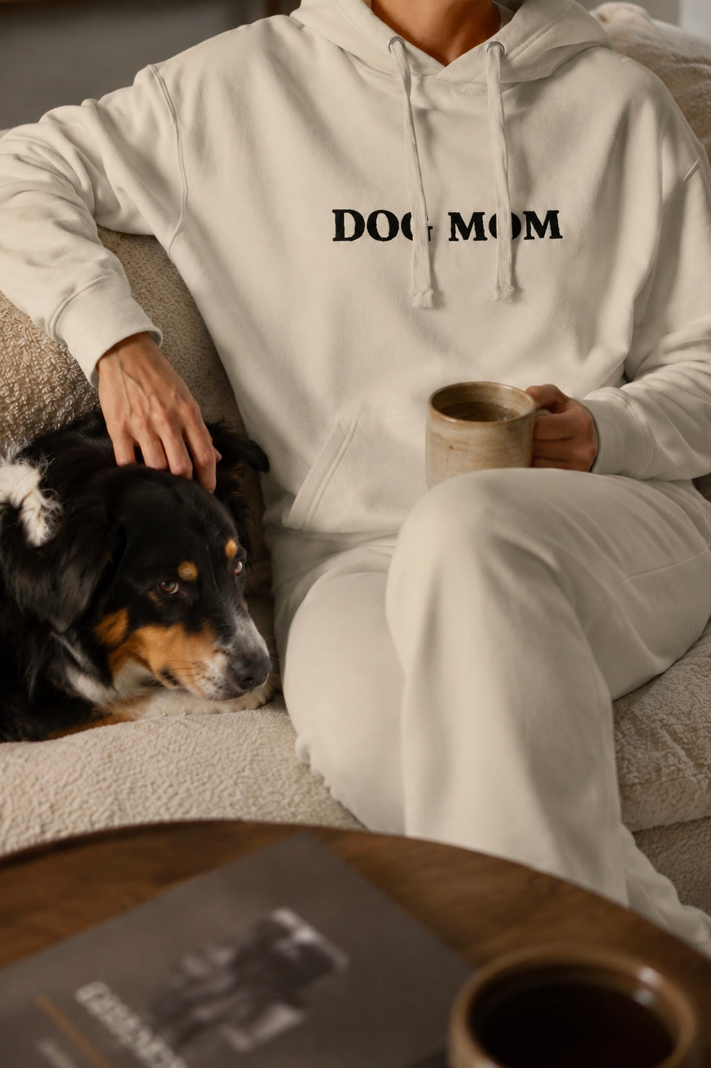 Hoodie "Dog Mom"